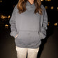 "Midnight Grey" Big B Embroidered Hoodie