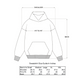 "Midnight Grey" Big B Embroidered Hoodie